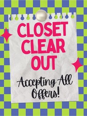 ACCEPTING ALL OFFERS!!!!